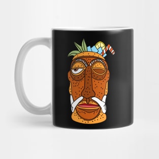 Tiki Head Cocktail Mug